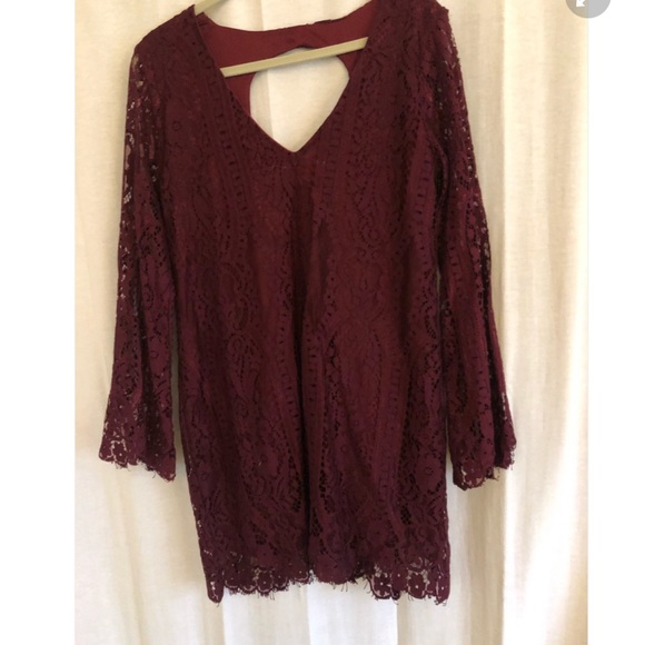 Lace Loose Fit Dress - Picture 1 of 3